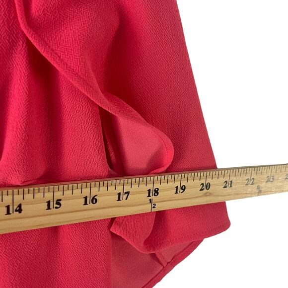 Trina Turk Women's Size XS 2 Tropical Tie Back Pink Dress Above Knee - Picture 11 of 12